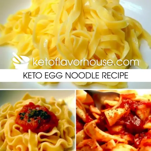 Keto Egg Noodle Recipe