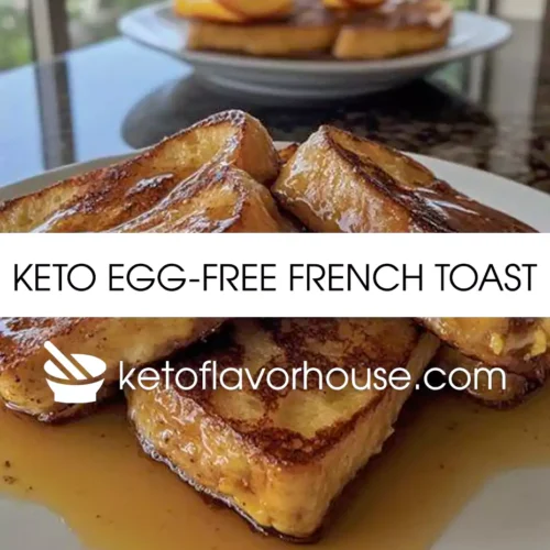 Keto Egg-free French Toast