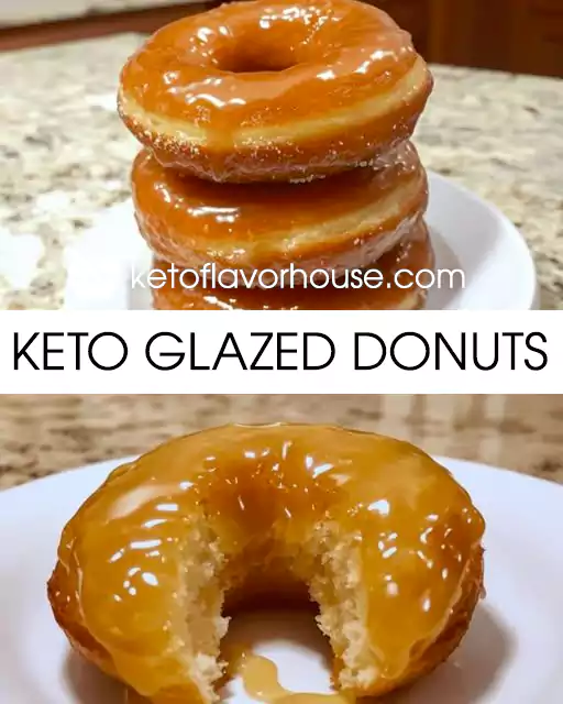 Keto Glazed Donuts