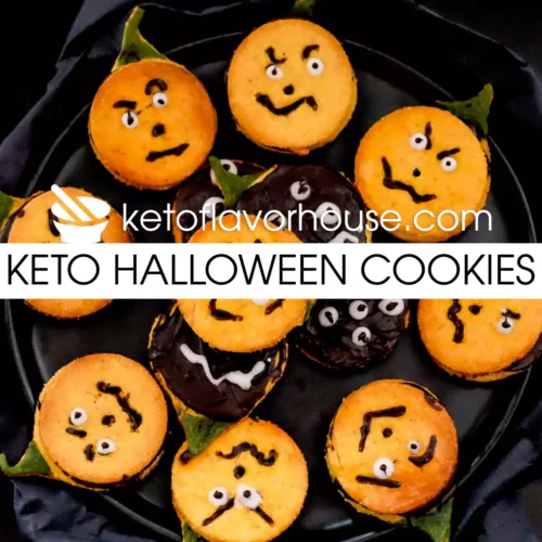 Keto Halloween Cookies