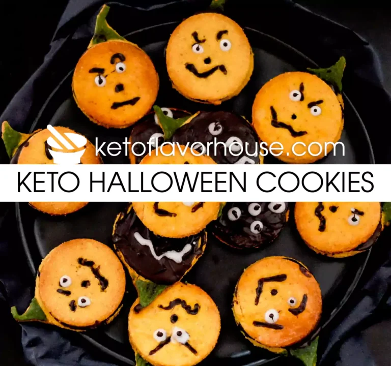 Keto Halloween Cookies