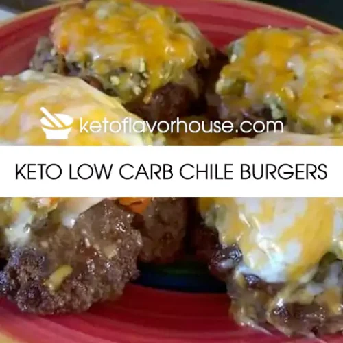 Keto Low Carb Chile Burgers