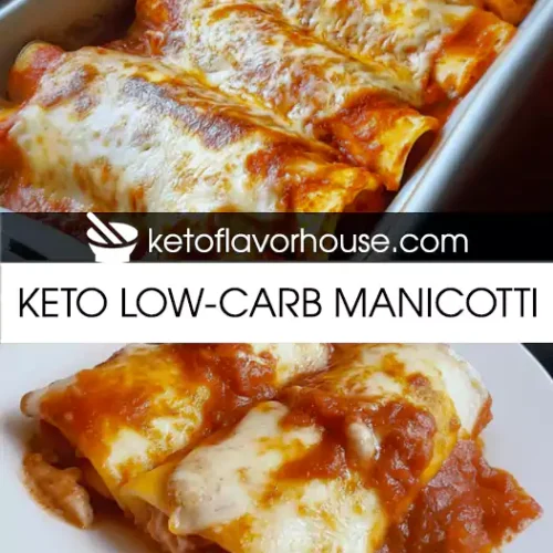 Keto Low-Carb Manicotti