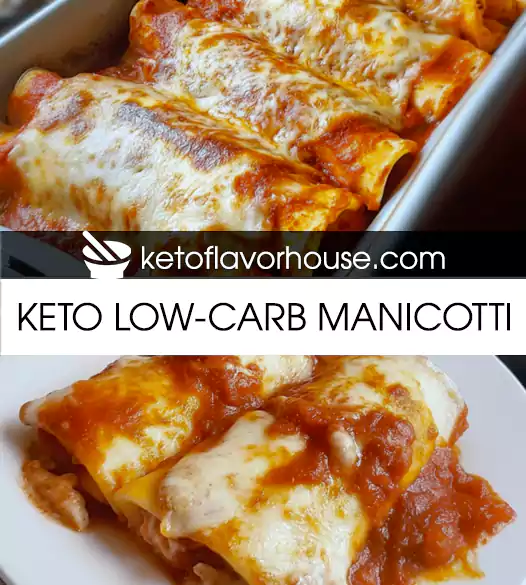 Keto Low-Carb Manicotti