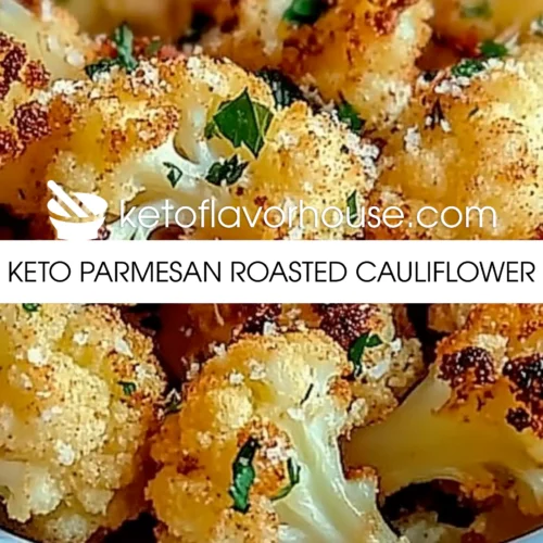 Keto Parmesan Roasted Cauliflower