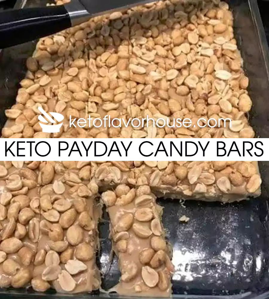 Keto Payday Candy Bars