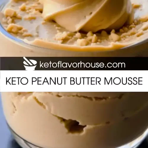 Keto Peanut Butter Mousse