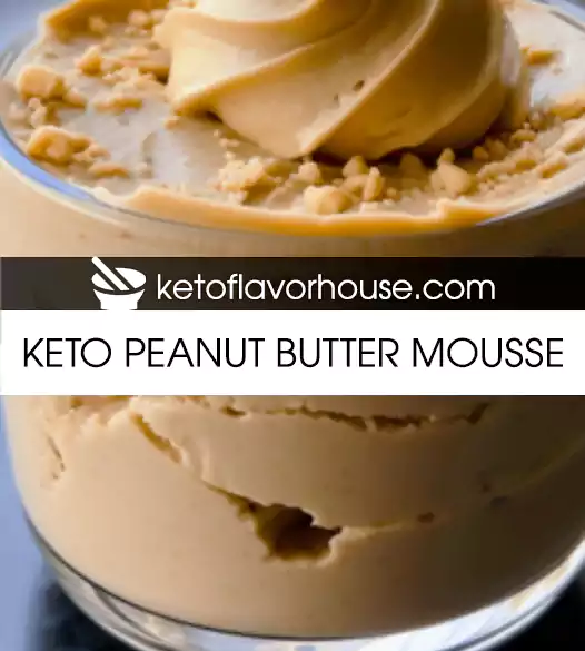 Keto Peanut Butter Mousse