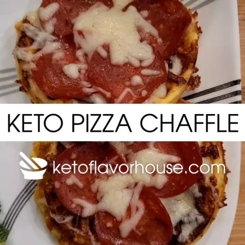 Keto Pizza Chaffle