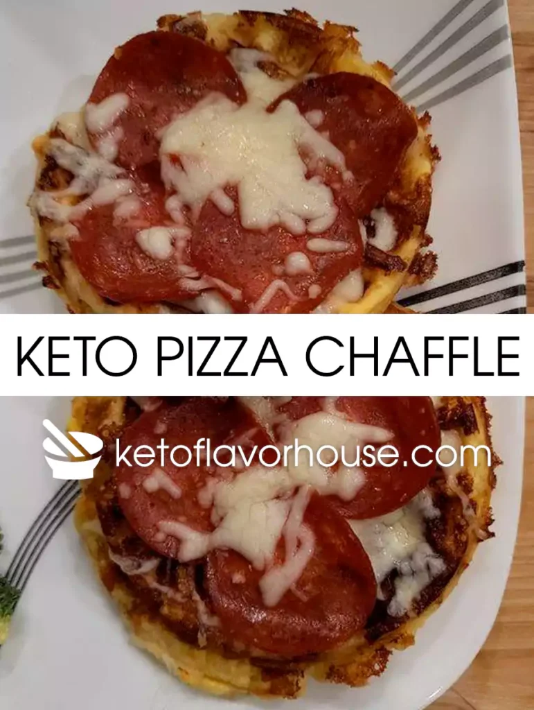 Keto Pizza Chaffle