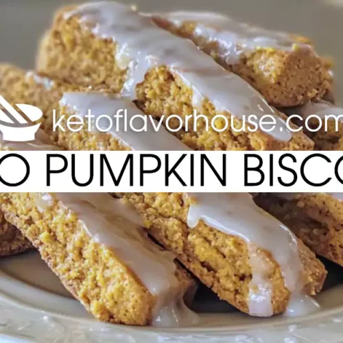 Keto Pumpkin Biscotti