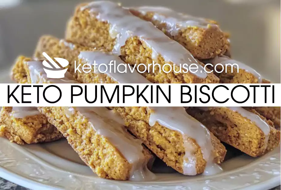 Keto Pumpkin Biscotti