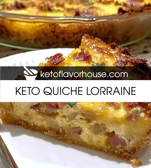 Keto Quiche Lorraine