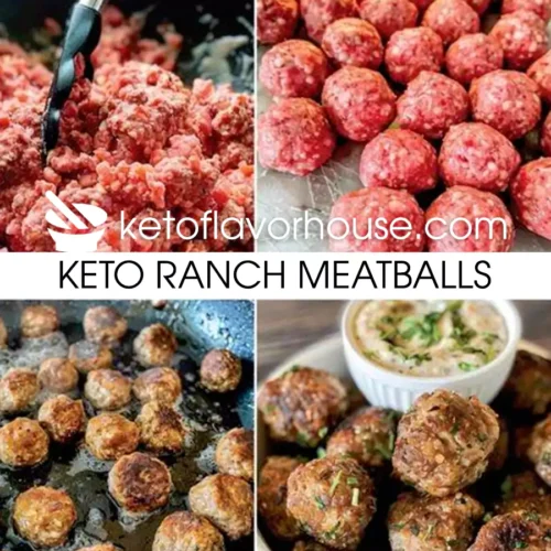 Keto Ranch Meatballs