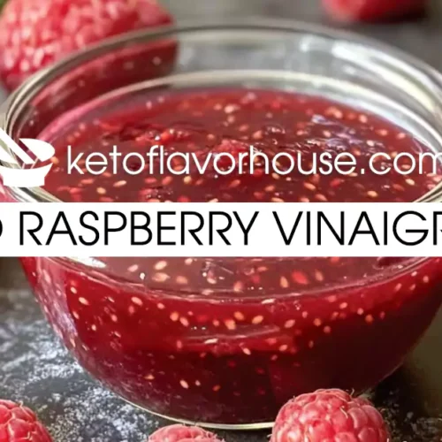 Keto Raspberry Vinaigrette