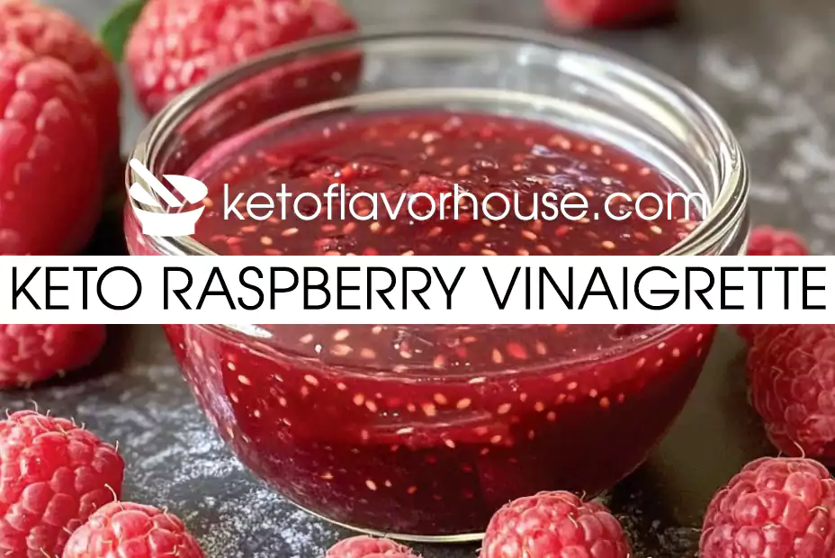 Keto Raspberry Vinaigrette