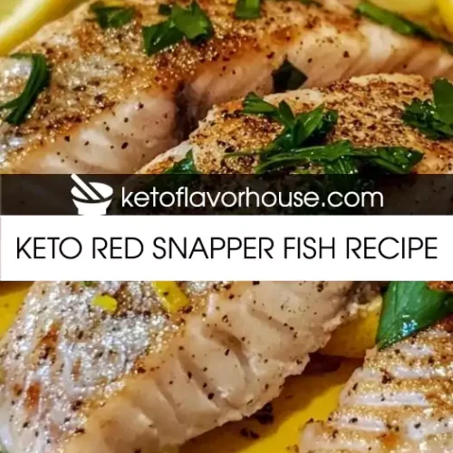 Keto Red Snapper Fish Recipe