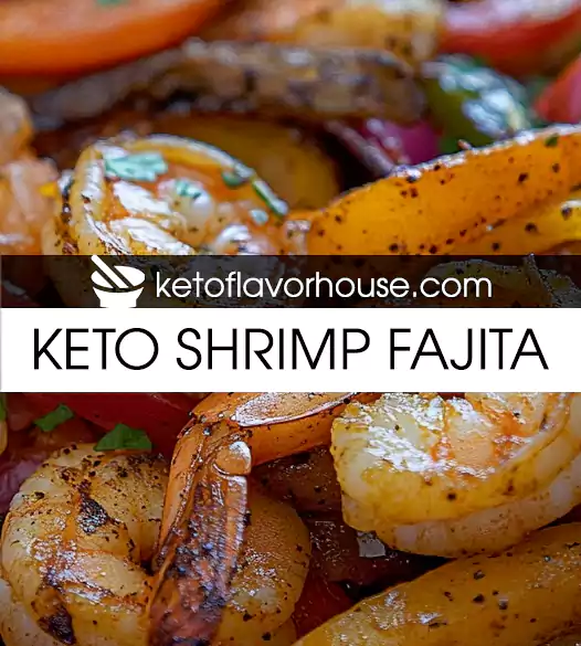 Keto Shrimp Fajita