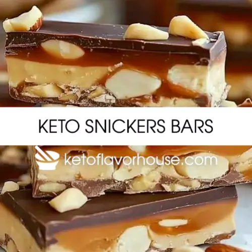 Keto Snickers Bars