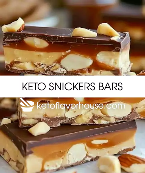 Keto Snickers Bars