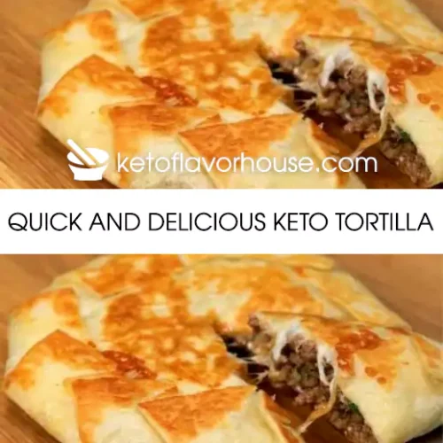 Quick and Delicious Keto Tortilla