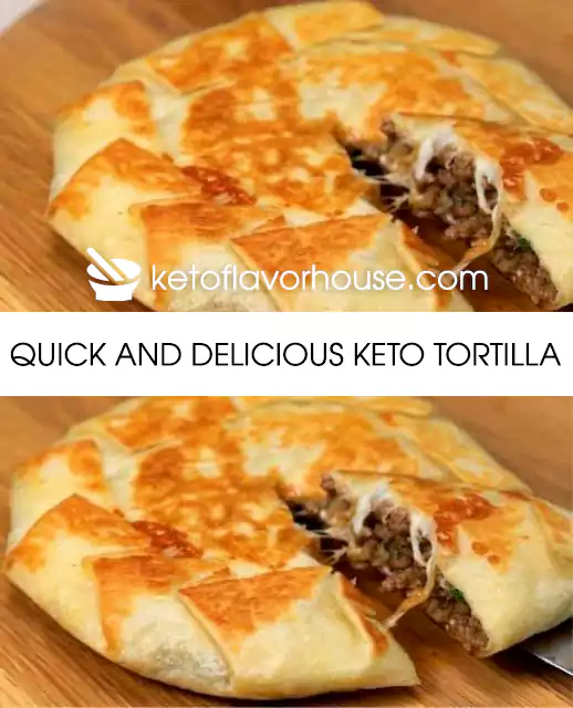 Quick and Delicious Keto Tortilla