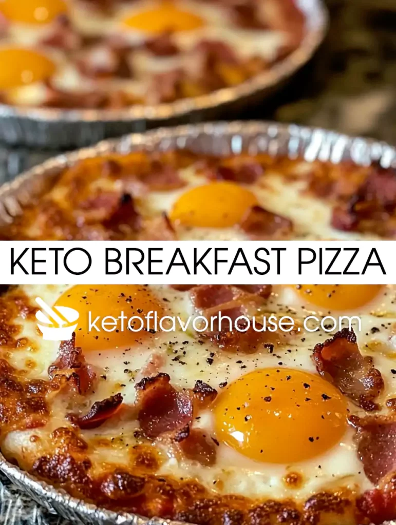 Keto Breakfast Pizza