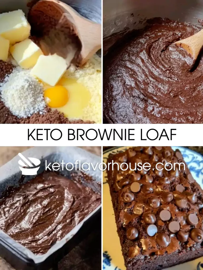 Keto Brownie Loaf