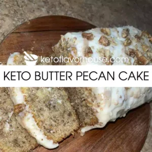 Keto Butter Pecan Cake