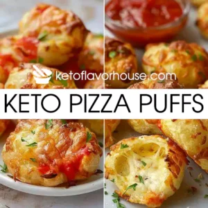 Keto Pizza Puffs