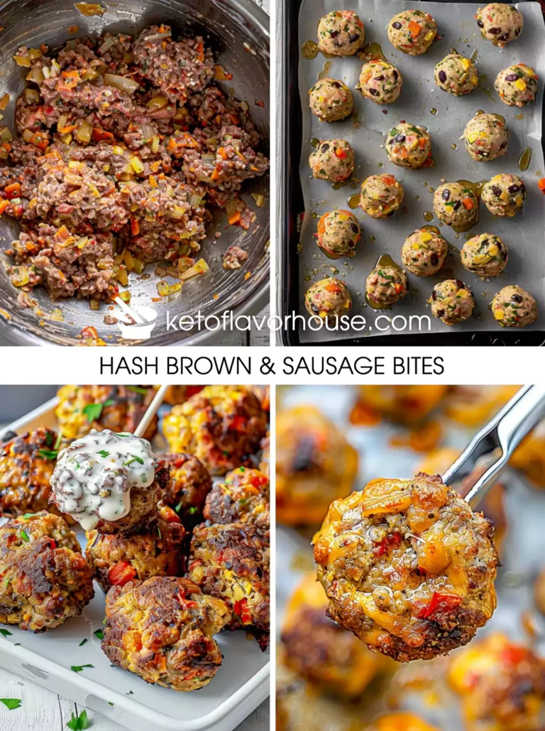Hash Brown & Sausage Bites
