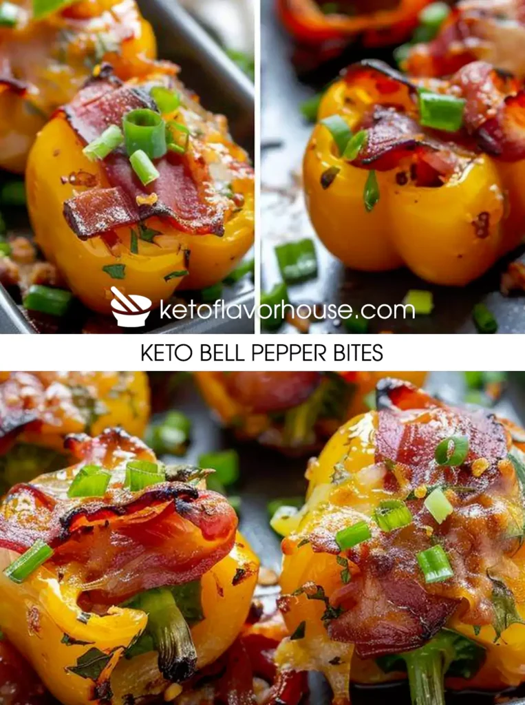 Keto Bell Pepper Bites