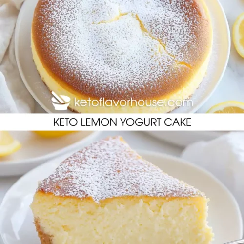 Keto Lemon Yogurt Cake