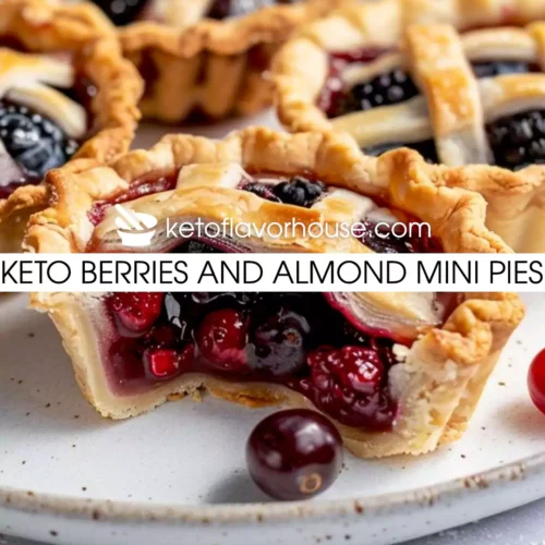 Keto Berries and Almond Mini Pies