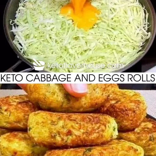 Keto Cabbage and Eggs Rolls