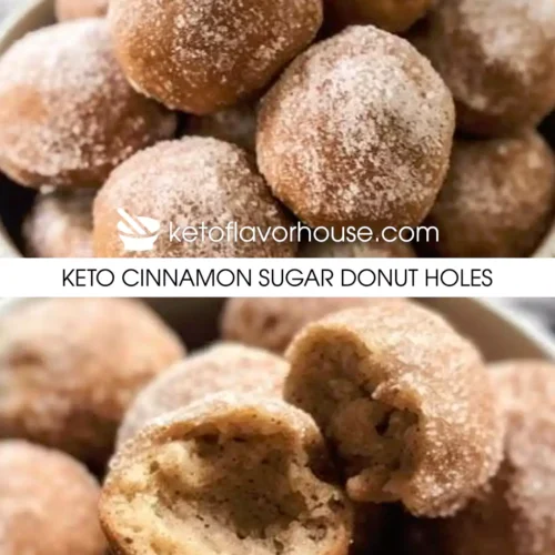 Keto Cinnamon Sugar Donut Holes