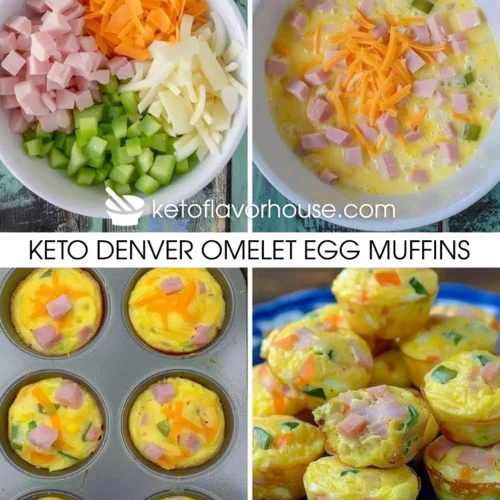 Keto Denver Omelet Egg Muffins
