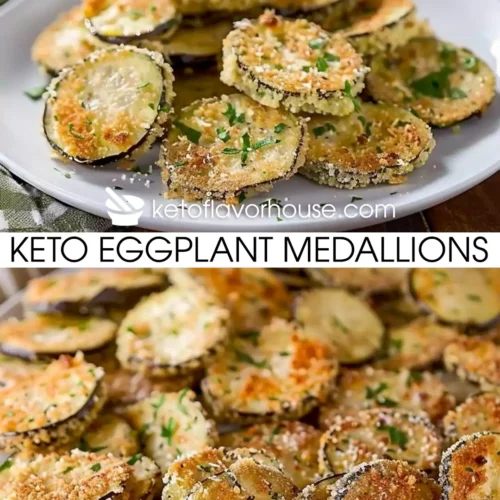 Keto Eggplant Medallions