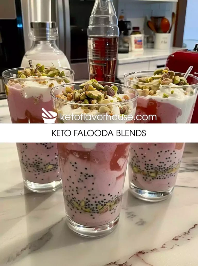 Keto Falooda blends
