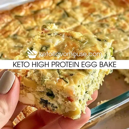 Keto High Protein Egg Bake