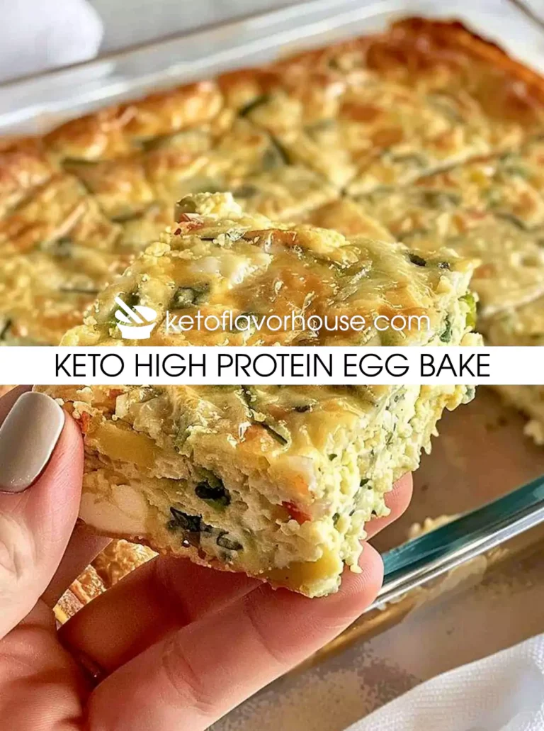 Keto High Protein Egg Bake