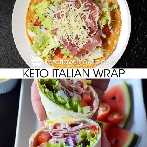 Keto Italian Wrap