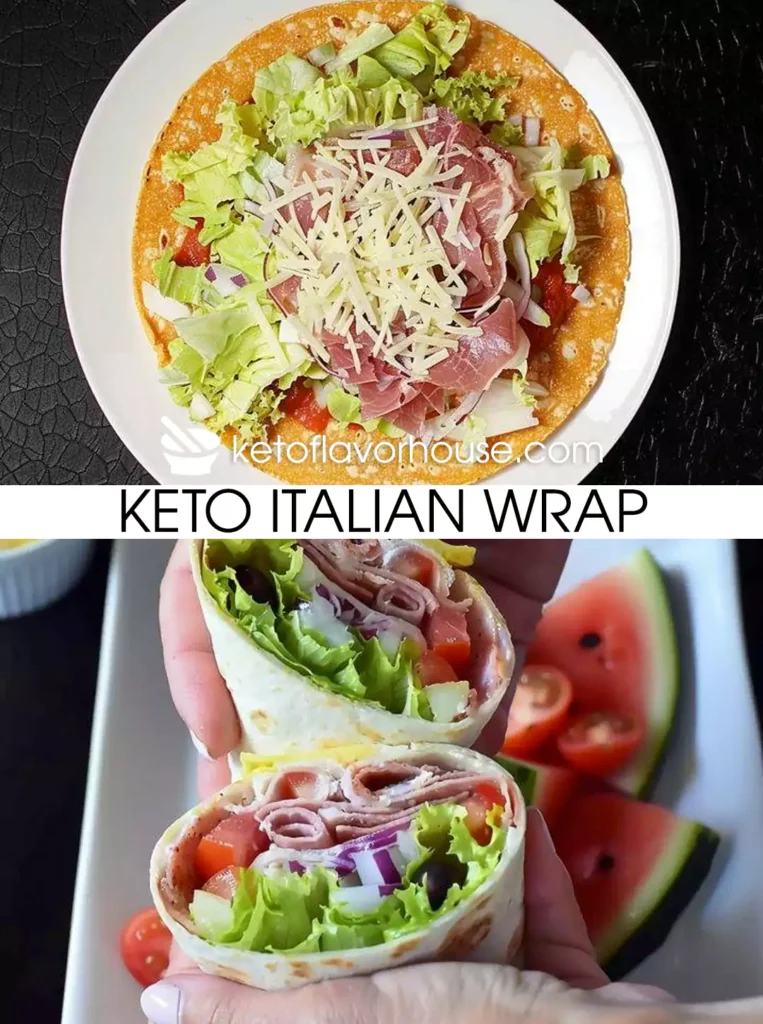Keto Italian Wrap