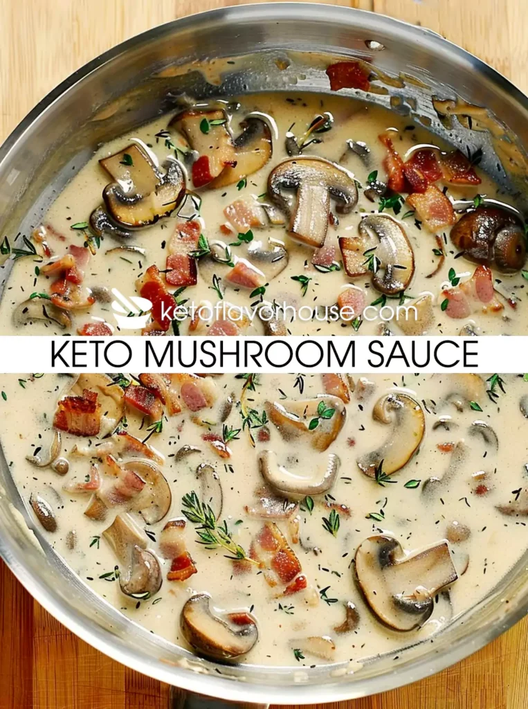 Keto Mushroom Sauce