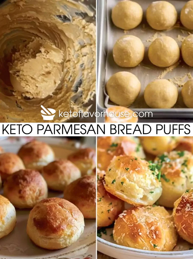 Keto Parmesan Bread Puffs