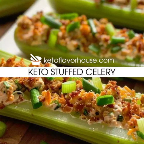 Keto Stuffed Celery