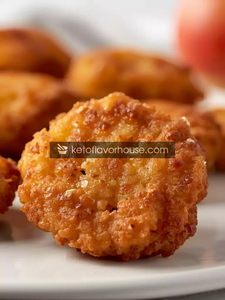 Air Fryer Apple Fritters