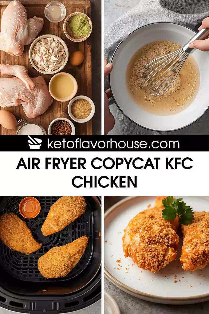 Air Fryer Copycat KFC Chicken