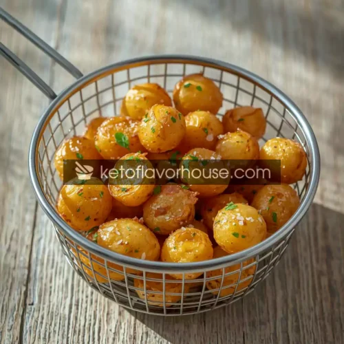 Air Fryer Crispy Canned Potatoes (Quick & Easy Side Dish)