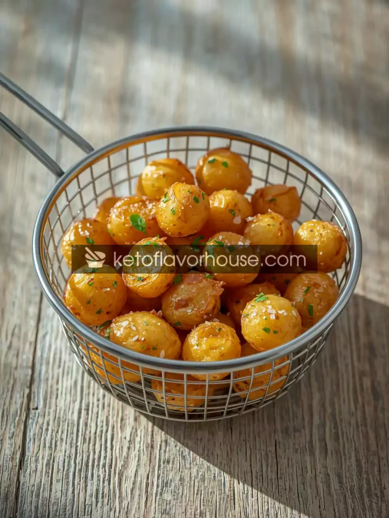 Air Fryer Crispy Canned Potatoes (Quick & Easy Side Dish)